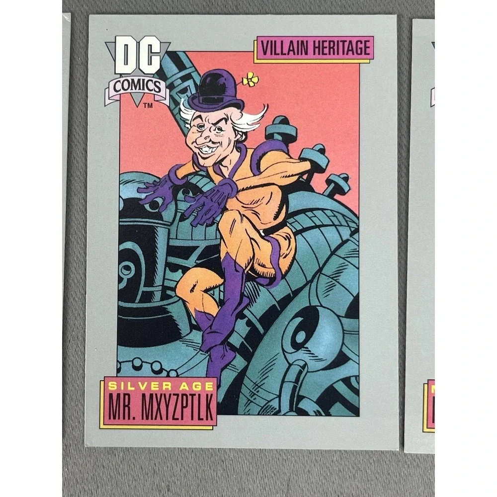 1991 DC Comic Cards MR. MXYZPTLK Villain Heritage Set Of 3